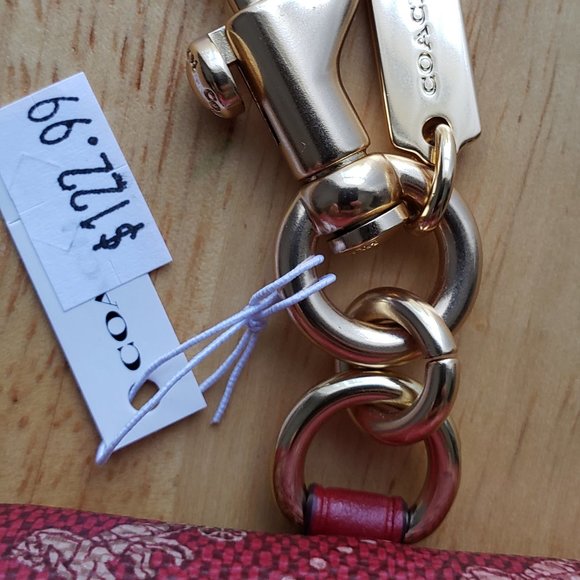 COACH Bag Charm With Horse And Carriage Print - Picture 5 of 11